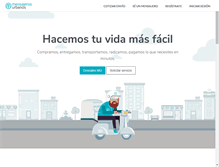 Tablet Screenshot of mensajerosurbanos.com